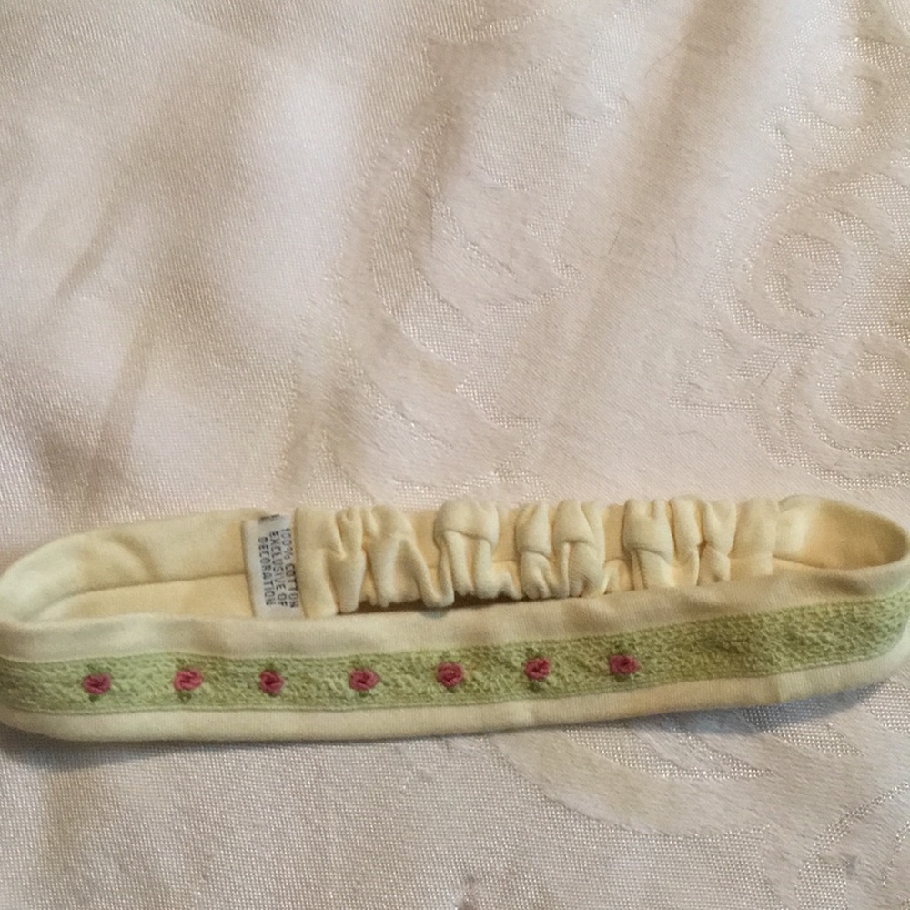 Vintage Gymboree Spring Blossoms headband